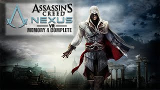 Assassin Creed Nexus VR UBISOFT Original Gameplay Memory 4 Complete |Features of the iconic Gameplay