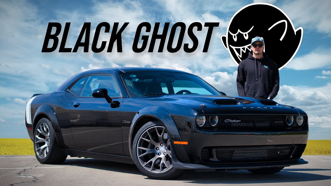 2023 Dodge Challenger Hellcat Black Ghost On Track YouTube