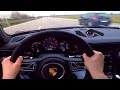 Porsche 911 onboard pov acceleration 991 turbo c4s