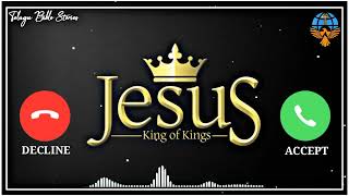 Jesus Ringtone🎻🎻||Jesus Telugu Ringtone🎶🎶||BGM Ringtone🎼🎼||TELUGU BIBLE STORIES||