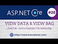 ViewData and ViewBag in ASP.NET Core Mvc