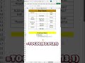 99.99% Excel Users Don’t Know This Trick 😱 #excel #excelshorts #excelformulas