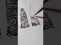 simple mehndi design 🥳🧡❤️#henna #trendingshorts #viralvideo 🥳🧡🥳🧡🥳
