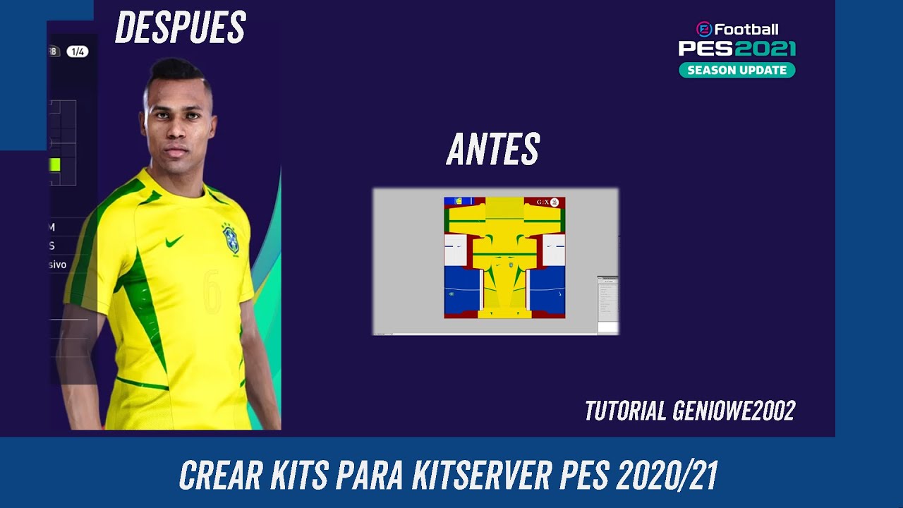 Tutorial Agregar kits Kitserver PES 2021 - YouTube