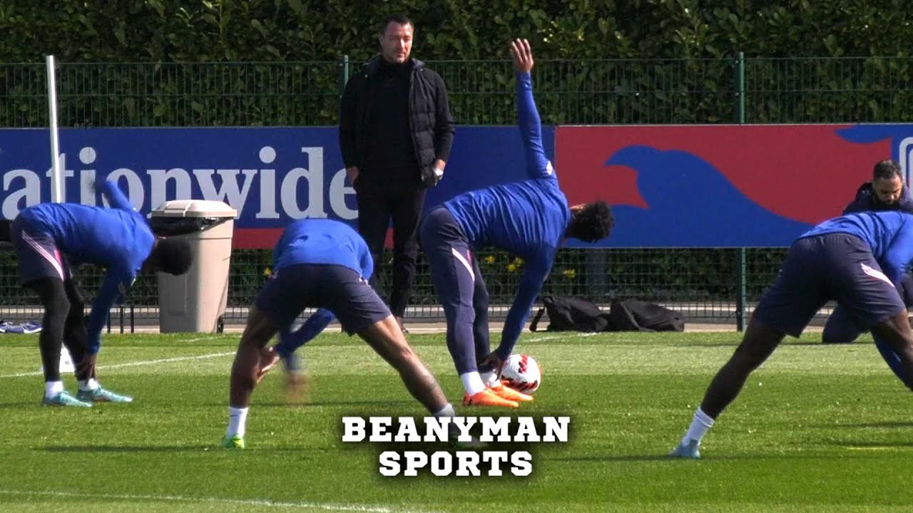 John Terry weirdly watches on as England train at Hotspur Way ahead of Ivory Coast friendly