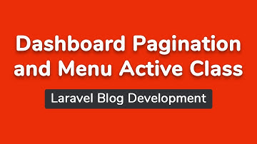 Dashboard Error Fixing and Pagination (Part 38) - Laravel Blog Development Bangla Tutorial