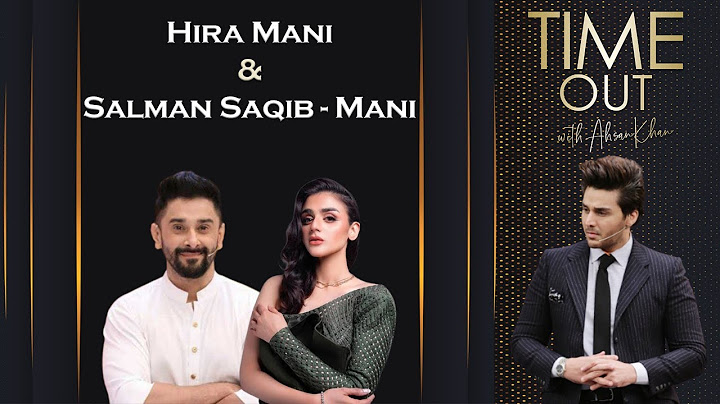 Exclusive Interview with Hira Mani and Mani - Time Out with Ahsan Khan | Hira Mani | Express TV