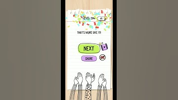 Brain Test Level 294 Walkthrough