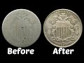 How to restore 150 year old coins using nicadate dates revealed