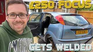 Fixing my Focus Part 3: welding and rust repairs, new floor mats