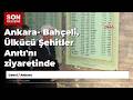 Ankara- Bahçeli, Ülkücü Şehitler Anıtı'nı ziyaretinde konuştu