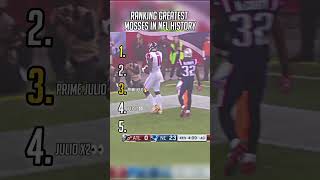 Ranking Greatest Mosses | NFL #shorts