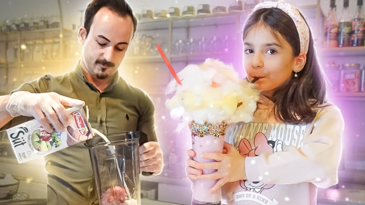BARİSTA İLE MILKSHAKE YAPIYORUZ