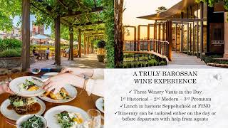 Private Flexible Tours - The Wine Experience: Barossa, McLaren Vale, Adelaide Hills [2023]