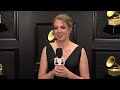 AUBREY JOHNSON One-On-One Interview | 2022 GRAMMYs