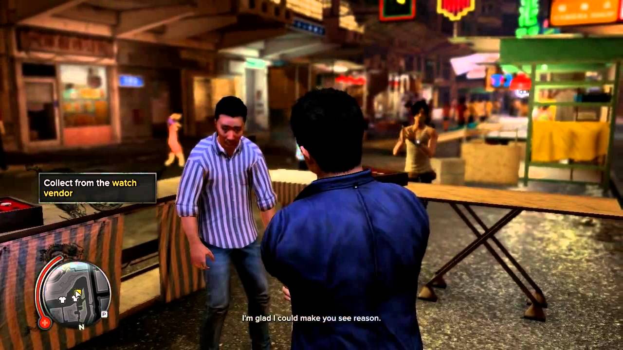 Sleeping Dogs - Vendor Extortion