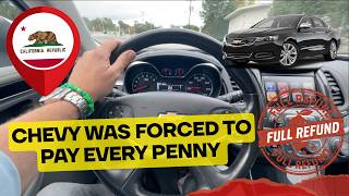 Her 2019 Chevy Impala Check Engine Light Wouldn't Go Off, She Got a FULLRefund + $0Cost | Lemon Law