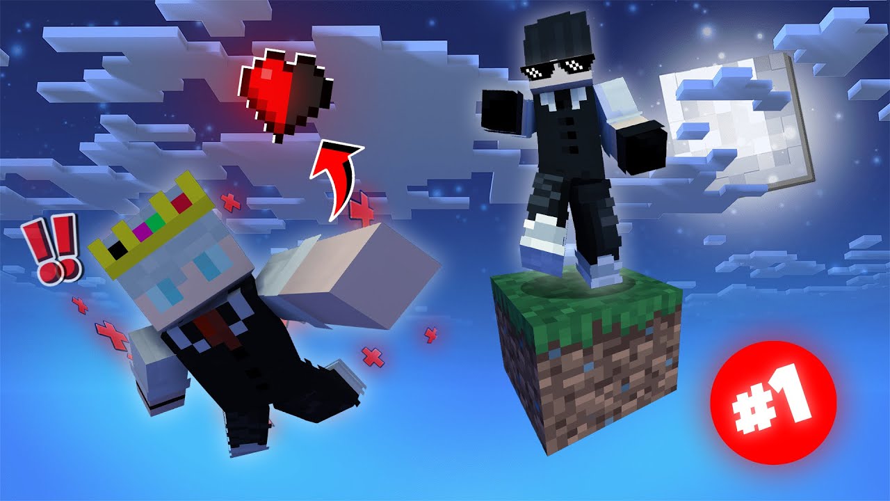 First Day In Minecraft One Block | Gone WRONG !! (EPISODE-1) - YouTube