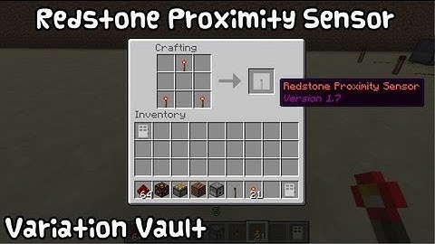 Minecraft Bukkit Plugin - Redstone Proximity Sensor