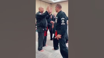 Throwback. Using the body for drills. #edparker #kenpo #karate #mrkongaika #maxdojo