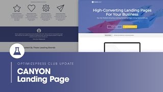 OptimizePress Club: Canyon - Landing Page Template