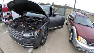 LAND ROVER 2014 WINDSHIELD REPLACEMENT