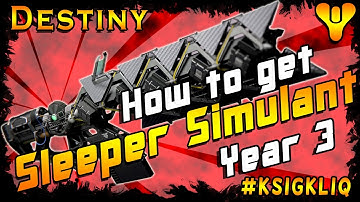 How to Get Sleeper Simulant Year 3 Full Guide