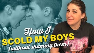 How I Discipline My Boys (Without Shaming Them) || Mayim Bialik