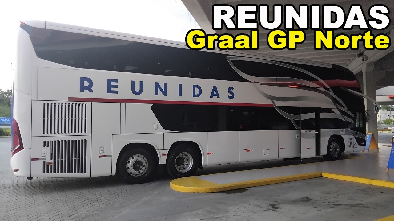 Veja ônibus da REUNIDAS no Graal Grande Parada Norte