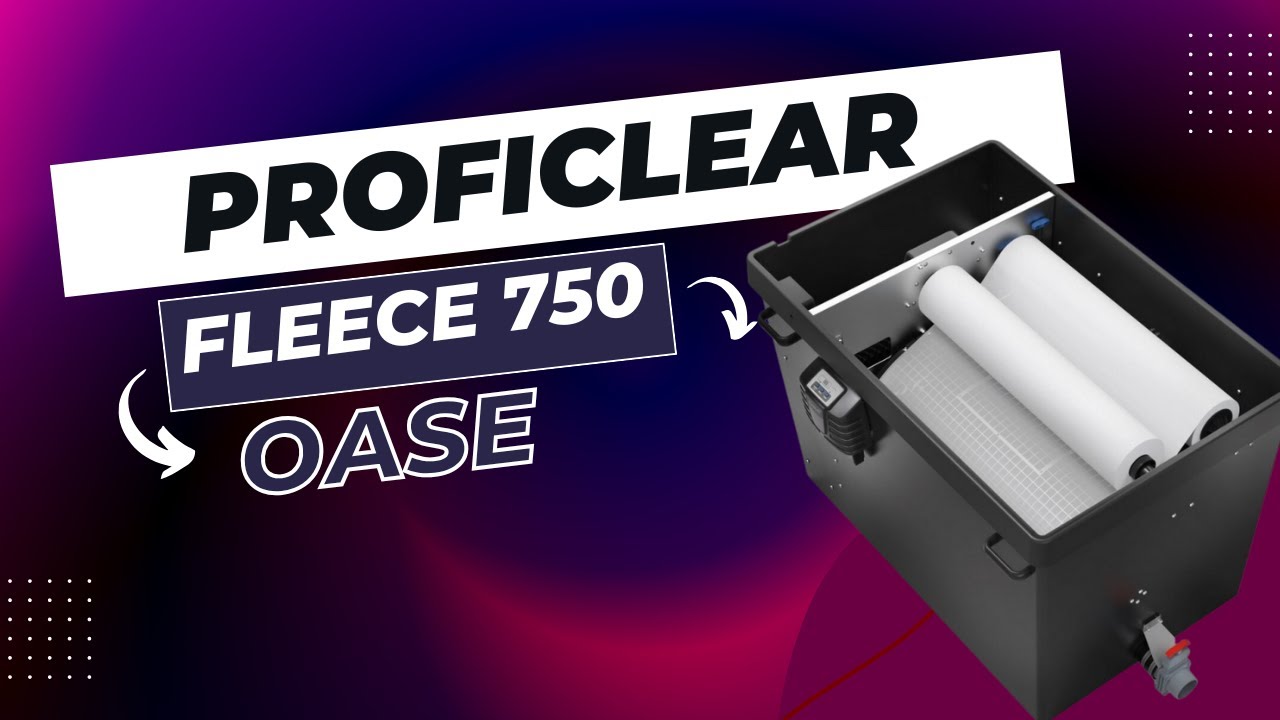 Présentation du filtre à papier fleece 750 proficlear Oase