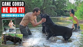 Cane Corso NEW Swim Hole! Dog Squad Walk & Talk