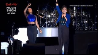 Alicia keys - Fallin Rock in Rio 2013