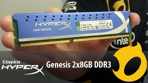 Kingston HyperX Genesis 2x8GB DDR3 Overview