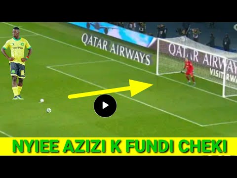 NYIEEE ANGALIA BALAA LA AZIZI K MAZOEZI HUWEZI AMINI ALICHO KIFANYA KAPIGA PENATI BILA KUANGALIA