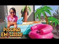 MONTEI UMA CLUBE PARTICULAR NA MINHA SACADA 🏠🏊‍♂️🌴