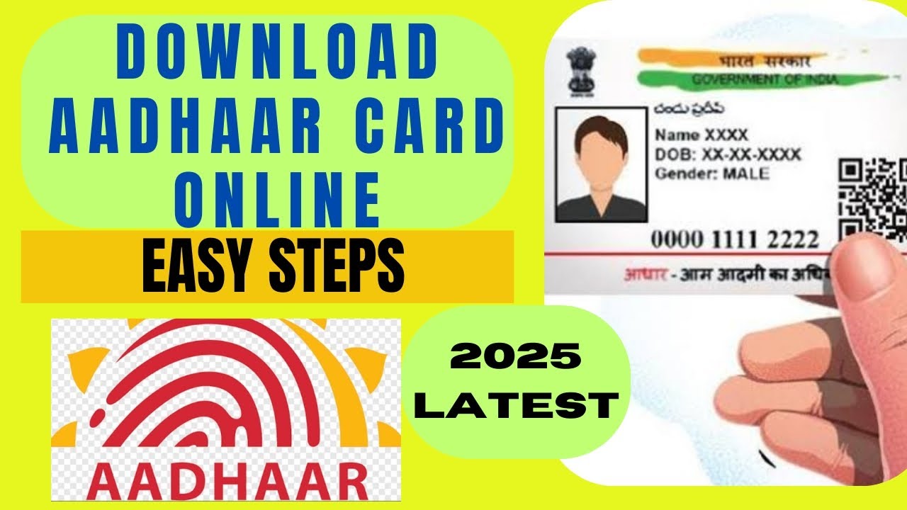 How to Download Aadhaar Card Online | Step by Step Guide (2025 ...
