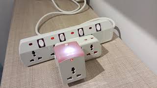 4 way multiplug with usb ports