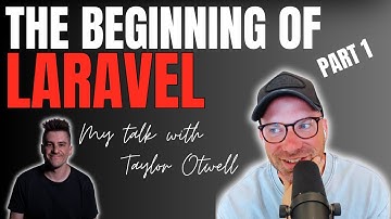 laravel before composer.. (with Taylor Otwell)