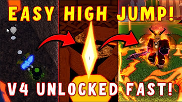 High Jump Glitch Tutorial: The SECRET to Easy V4 Trials in Blox Fruits!