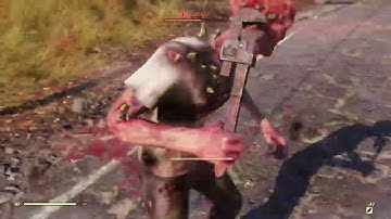 Fallout 76 - Funny glitch #1