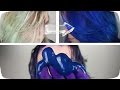 Dyeing My Hair Blue/Purple with Arctic Fox Dyes