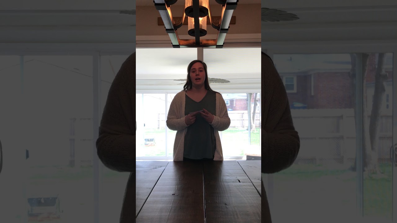 Rachel McGinnis Informative Speech