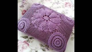 اجمل وسائد كروشيه للصالون The most beautiful crochet cushions for the salon