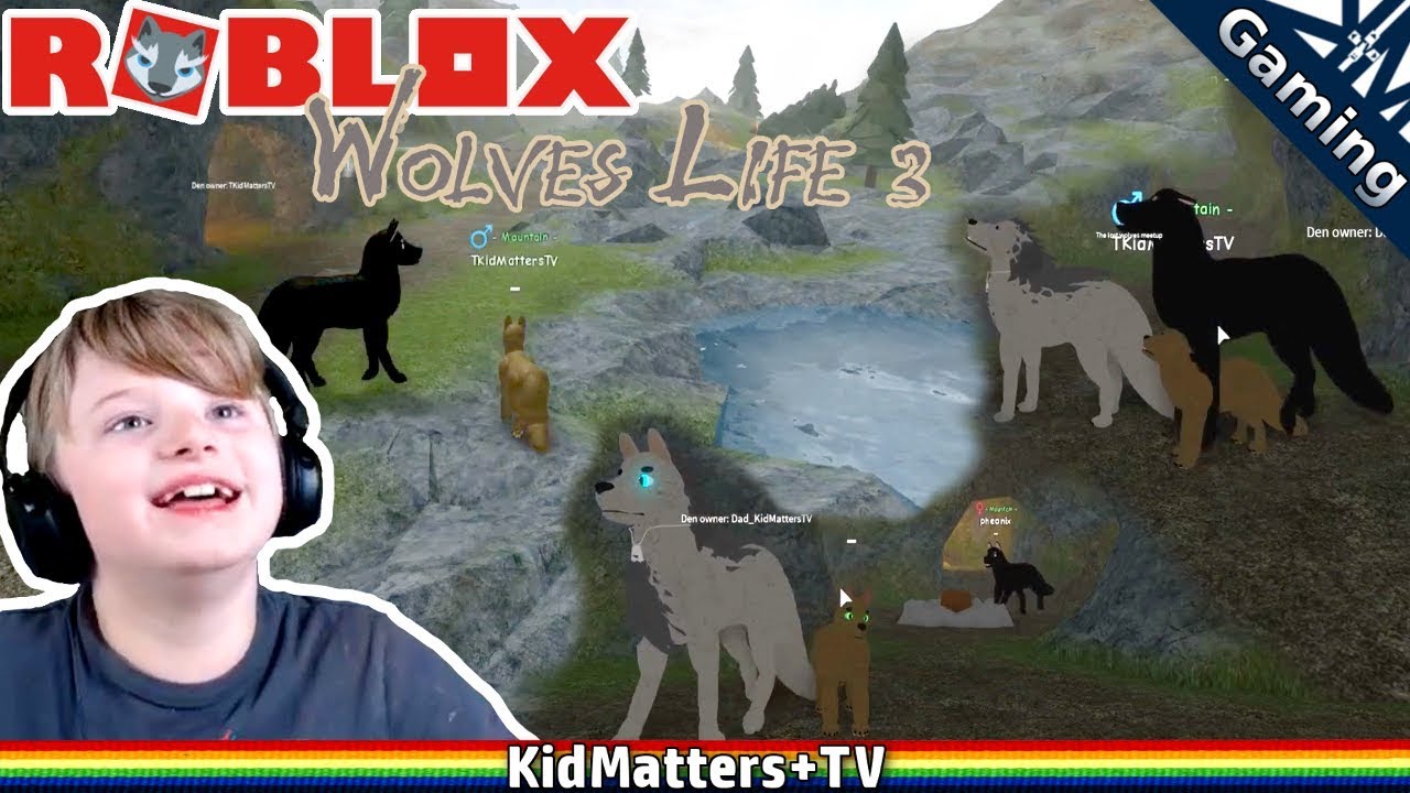 Wolves Life 3 Roblox We Re Wolves Wolf S Life Gameplay