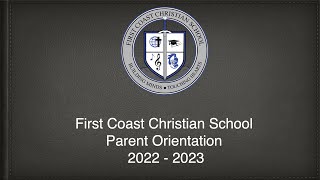 2022 Parent Orientation Video