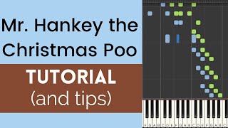 TUTORIAL: Mr. Hankey the Christmas Poo PIANO COVER - South Park piano