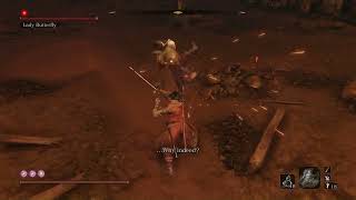 Sekiro Boss Fight - Lady Erfly Ph1 - Glitches Gaming