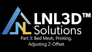 Klipper In Mainsail P3 - Bed Mesh and Printing