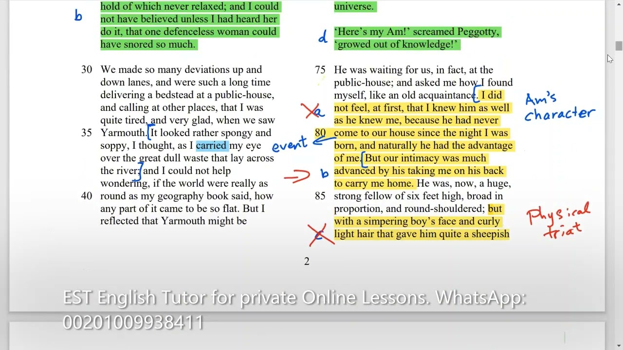 EST Reading Question and Evidence made EASY حل امتحان ايس ريدنج Part 2