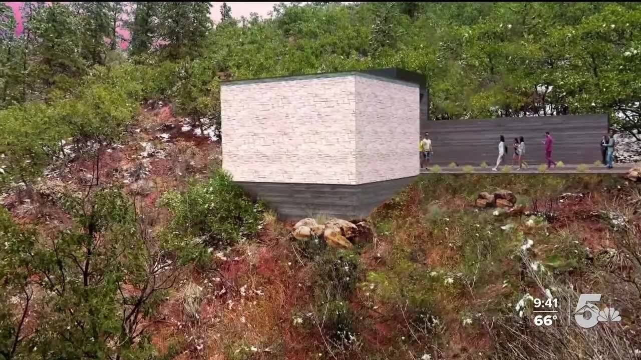 Skyspace underway in Green Mountain Falls YouTube